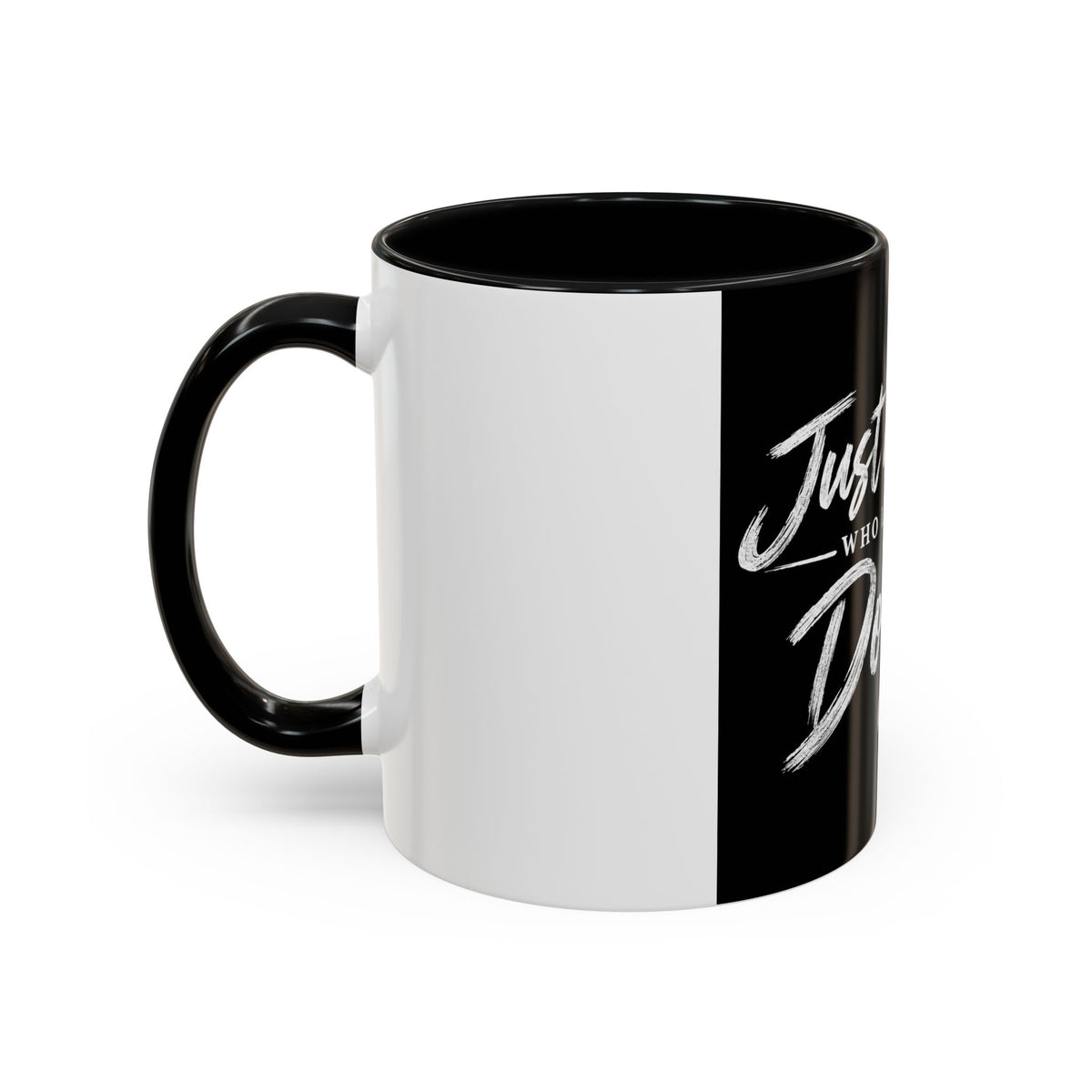 Dog Lover Coffee Mug — "Just a Person Who Loves His Dog" Accent Mug
