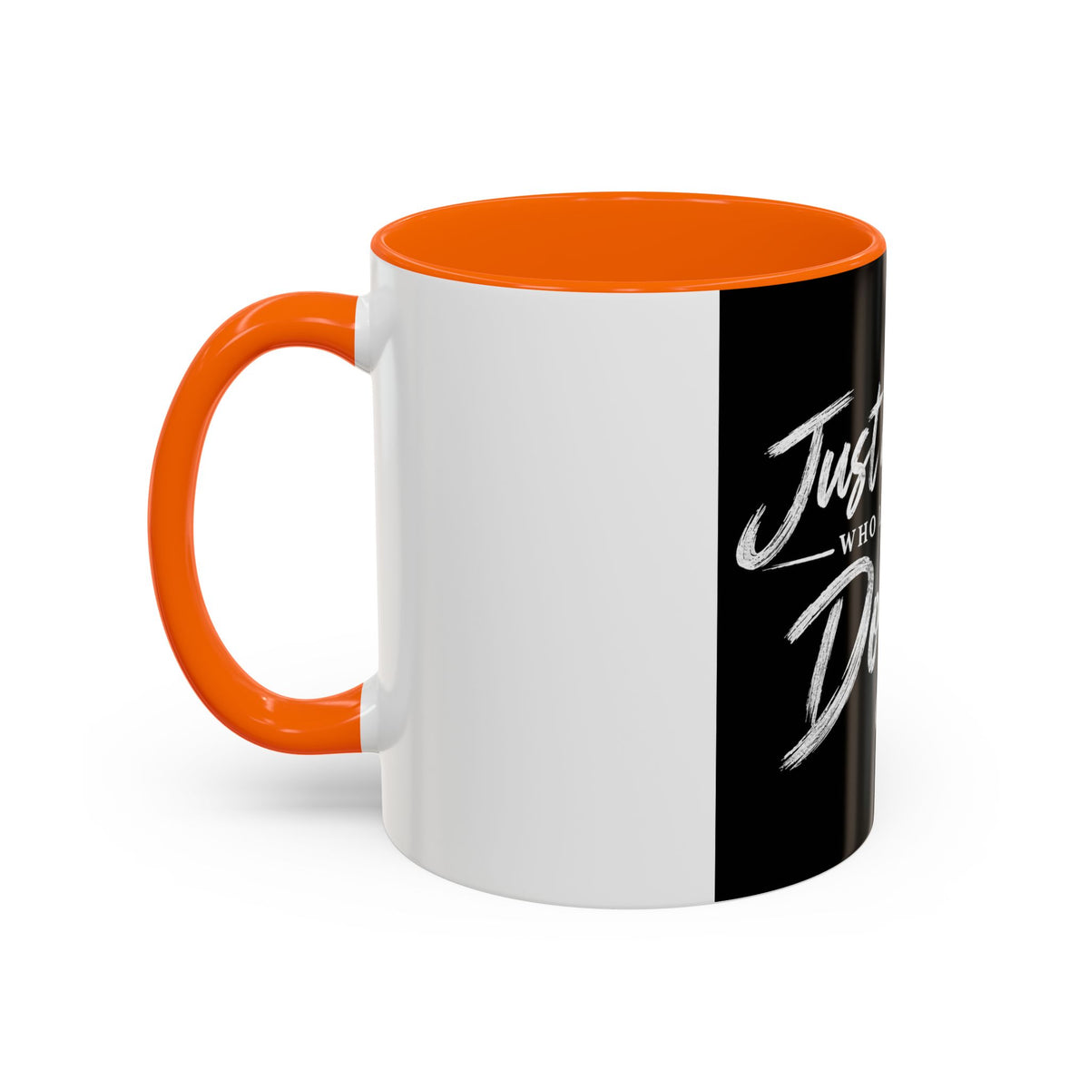 Dog Lover Coffee Mug — "Just a Person Who Loves His Dog" Accent Mug